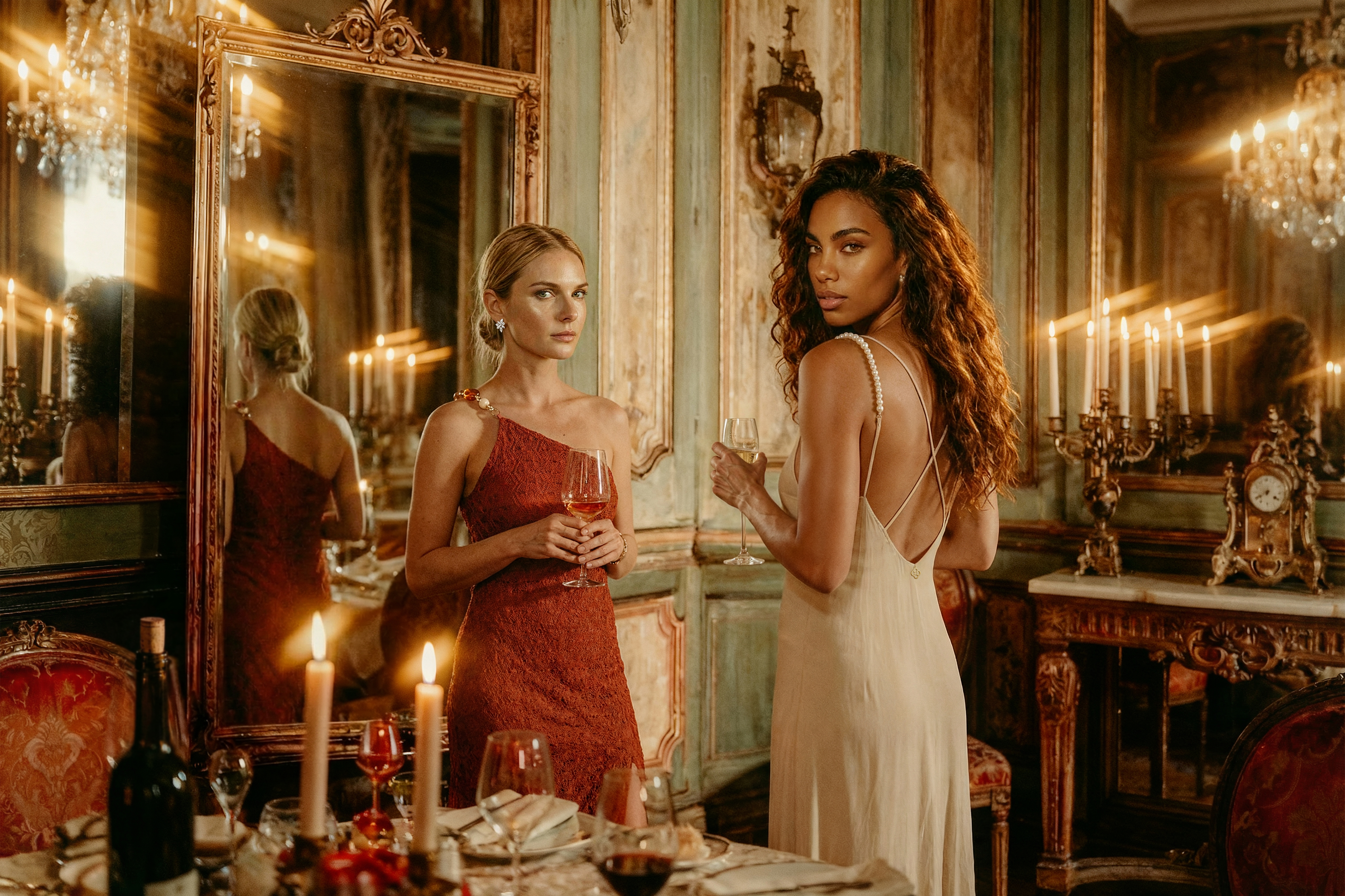 Cena editorial para campanha de coleção