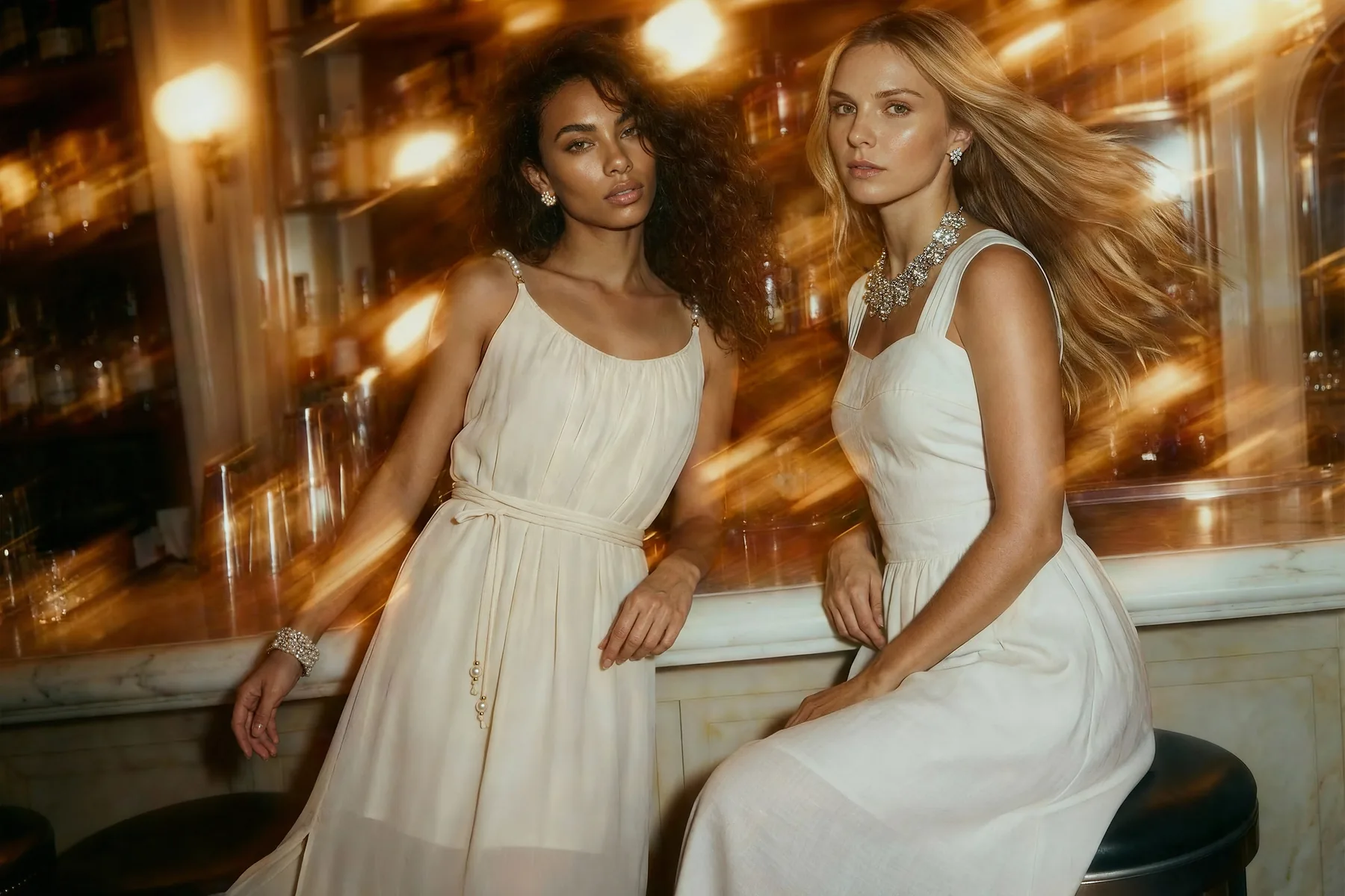 Campanha de moda com modelo digital — LookOS
