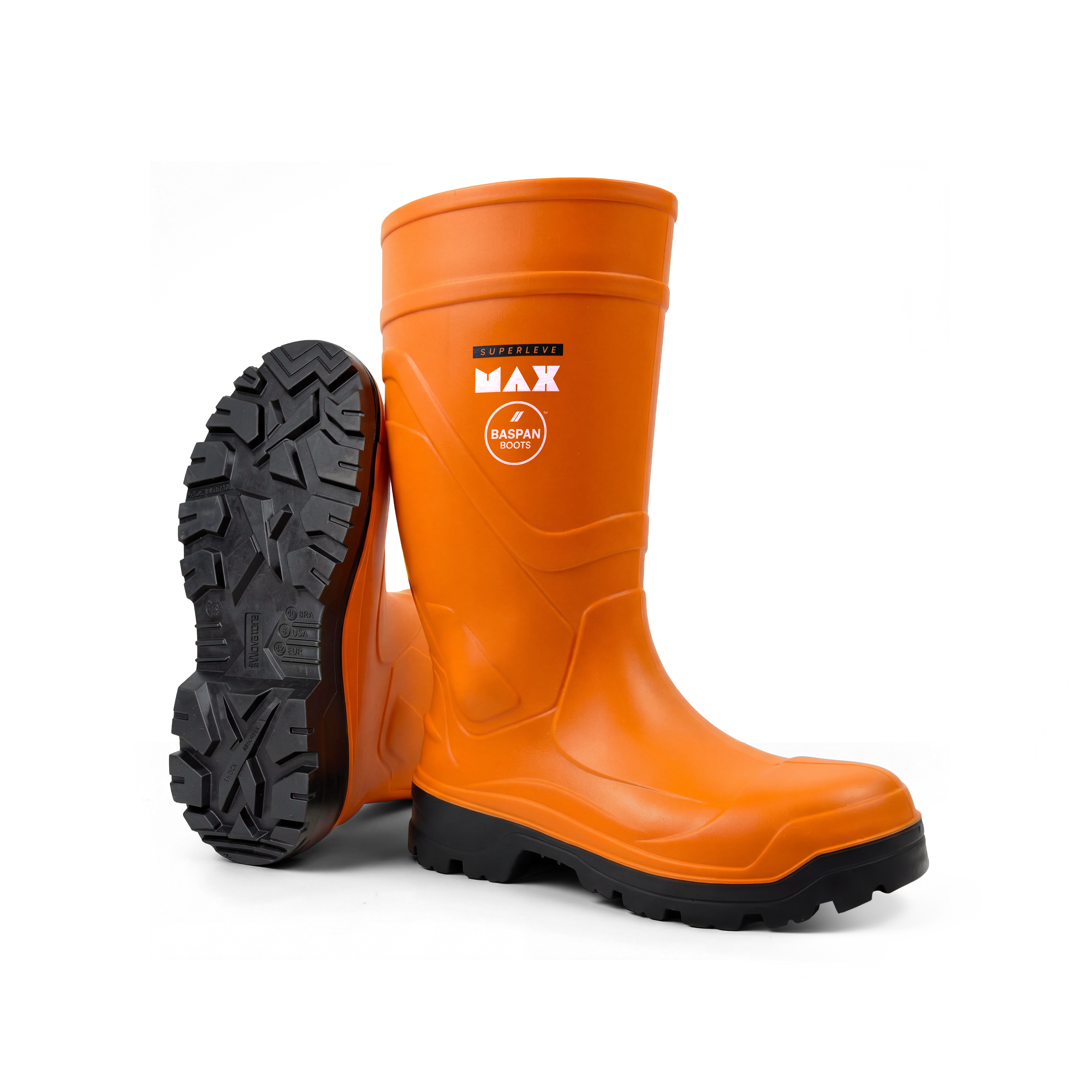 Still frontal da linha Superleve Max laranja